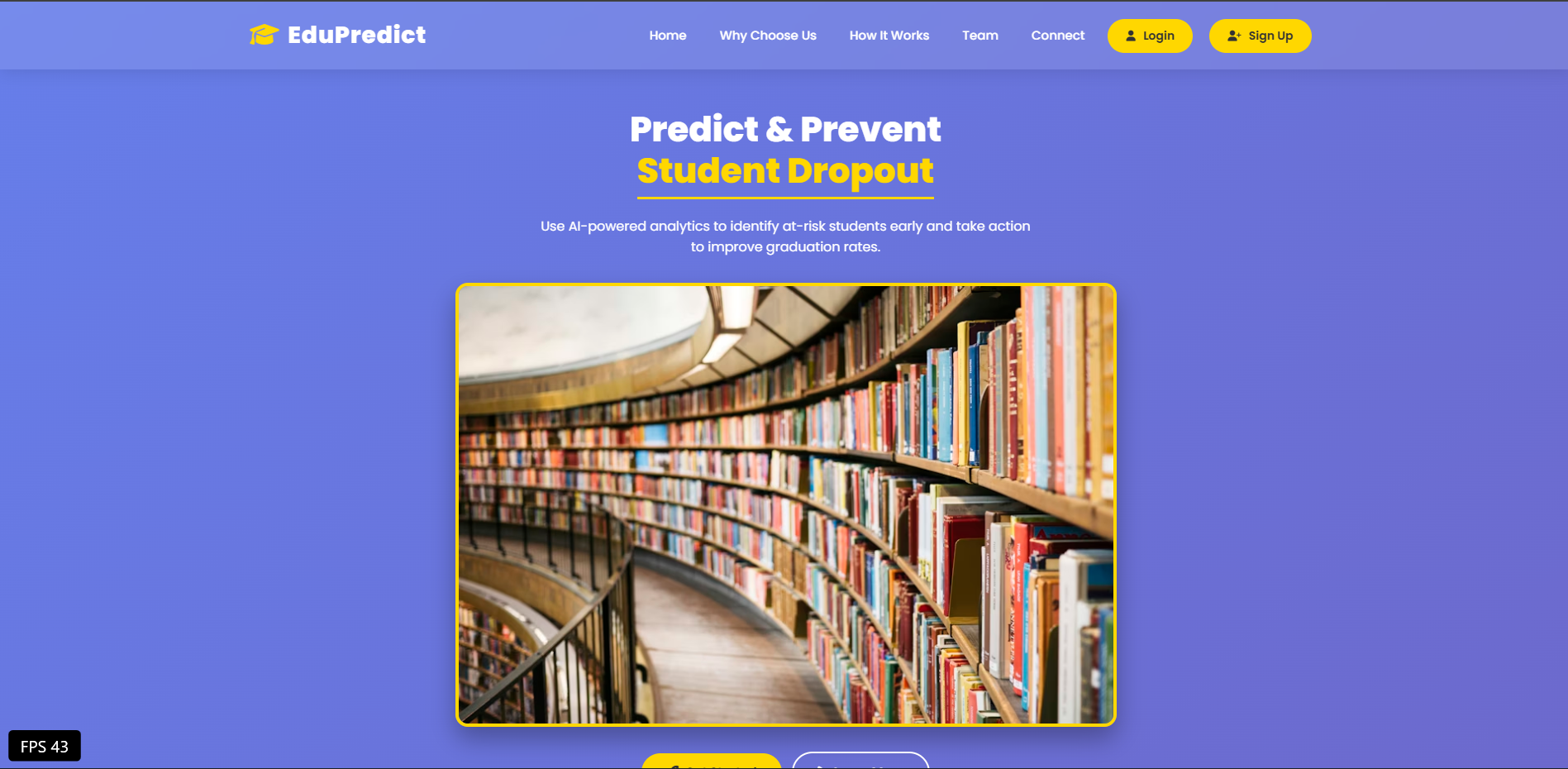 EduPredict screenshot 1