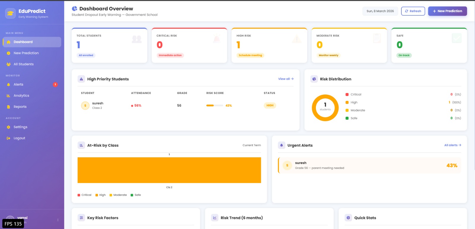 EduPredict screenshot 3