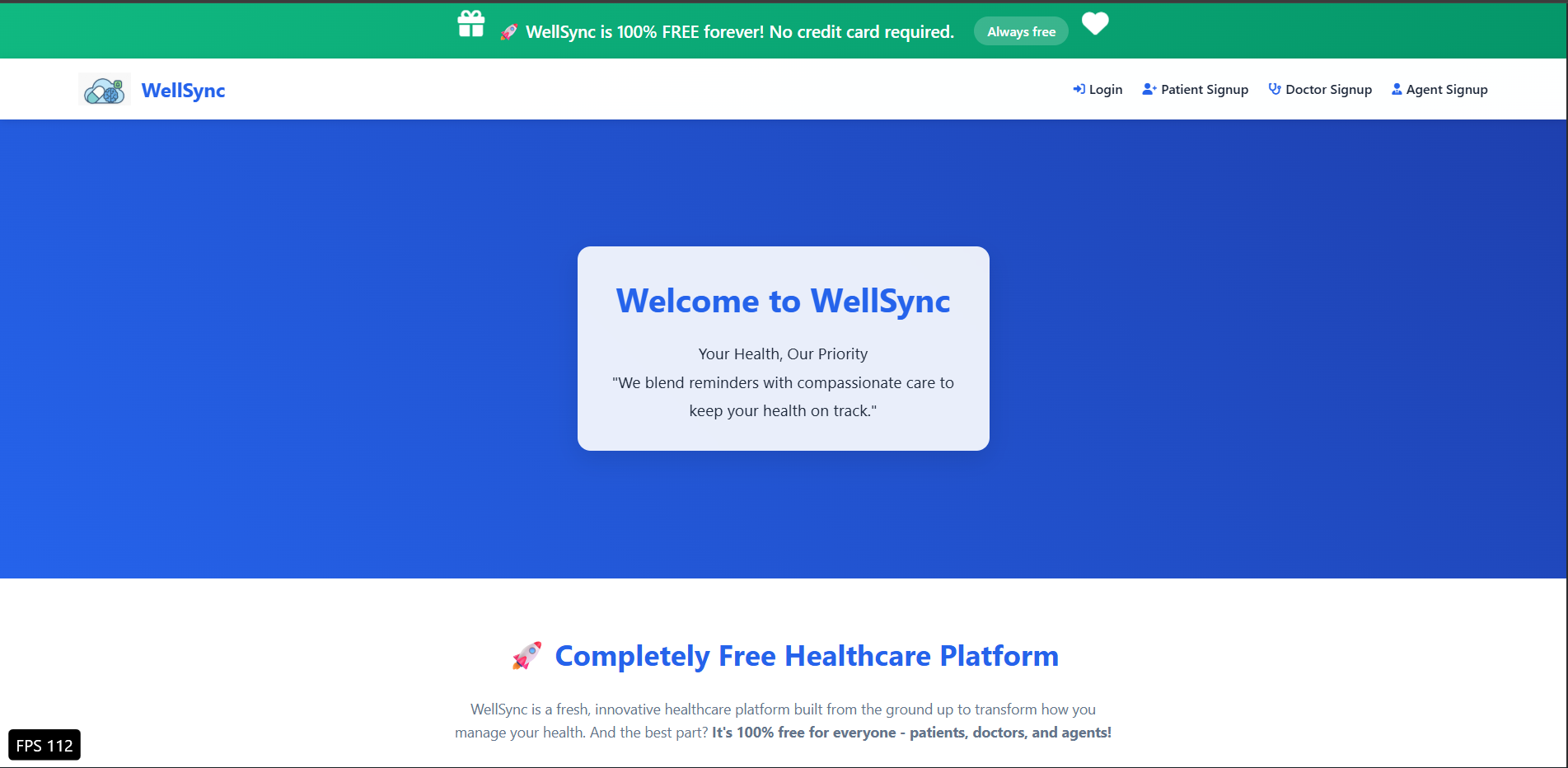 WellSync screenshot 1