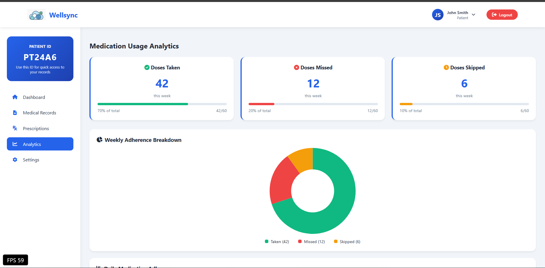 WellSync screenshot 3